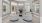 a room with white furniture
